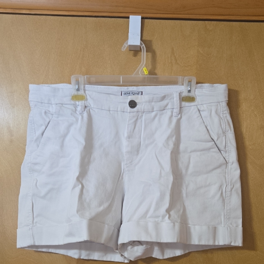 Dear John Size 16 Women's White Shorts